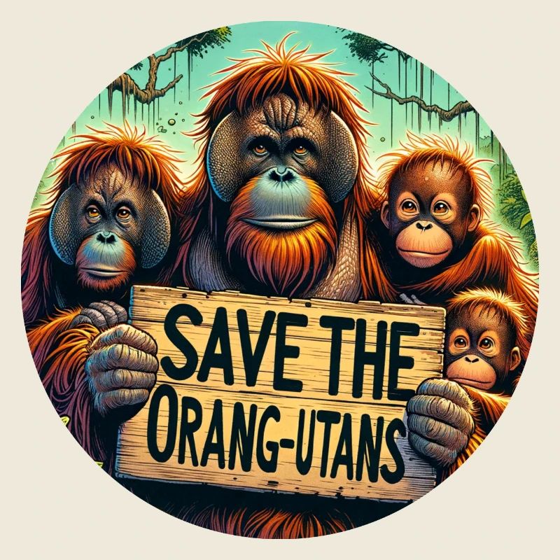 Rettet die Orang Utans