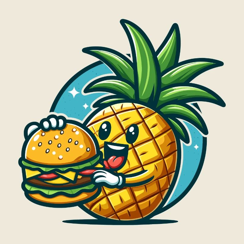 Ananas-Burger