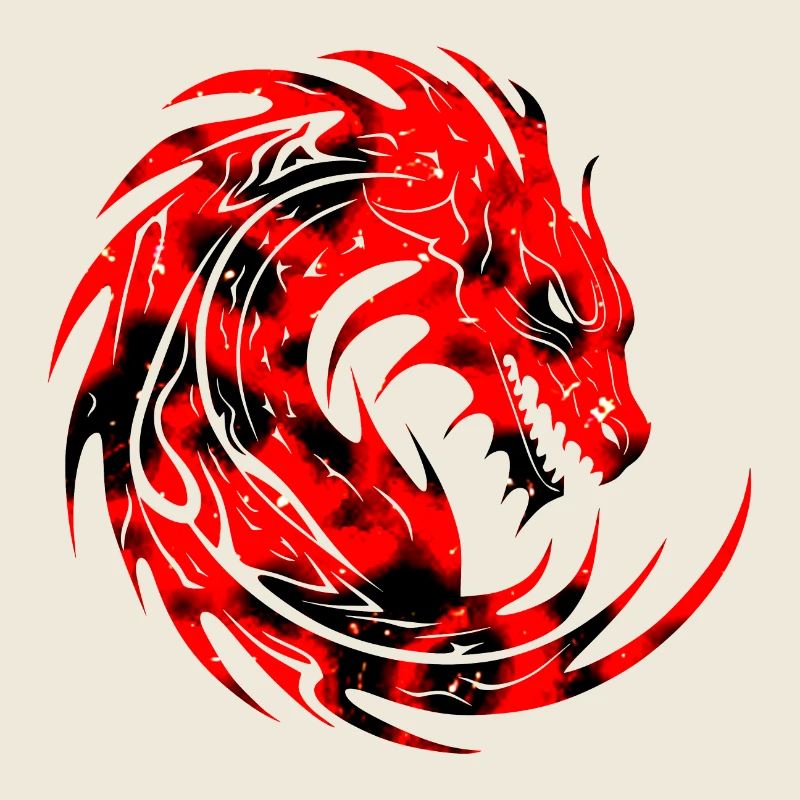 Fantasy Dragon Anime Dragon Head Reptile mythique