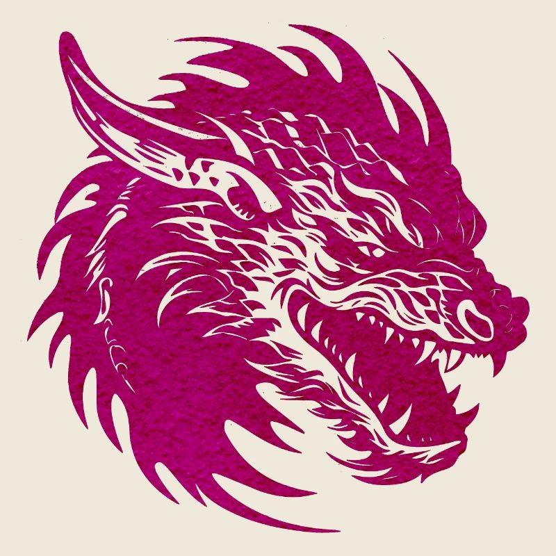 Fantasy Dragon Anime Dragon Head Reptile mythique