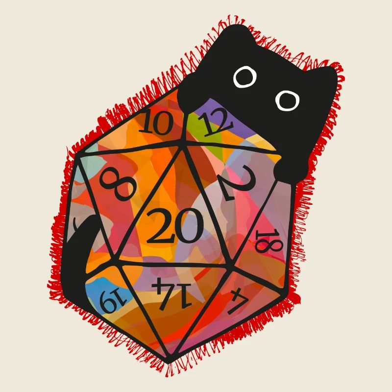 Un chat mignon se cache derrière 20 cubes