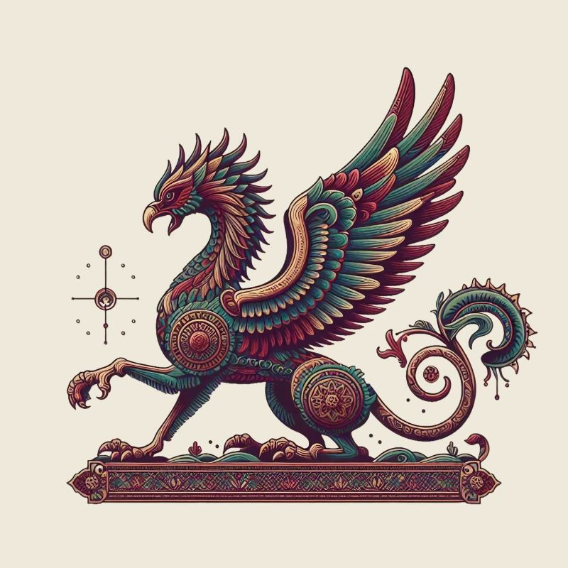 Mystischer Wächter-Greif