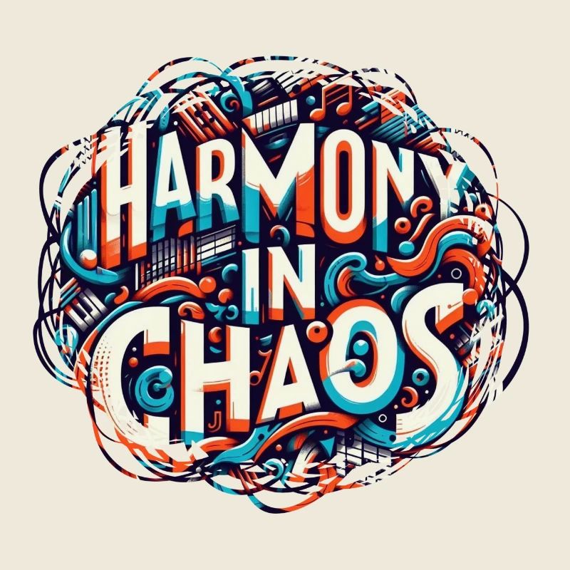 L’harmonie dans le chaos - Typographie musicale