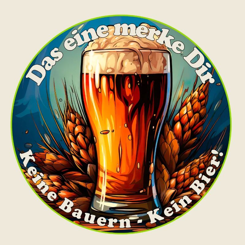 Remember one thing, no peasants, no beer