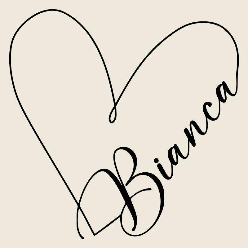 Bianca Name Herzlinie