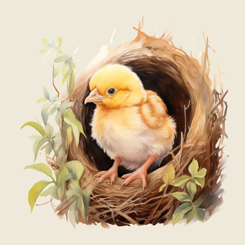 Poussin de printemps
