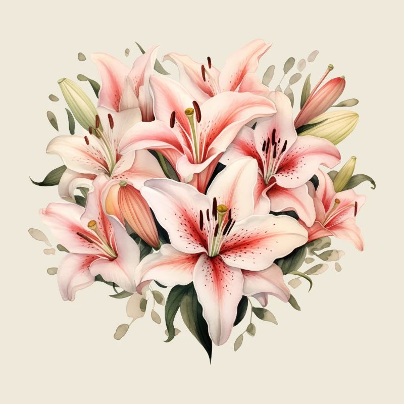 Bouquet de lys
