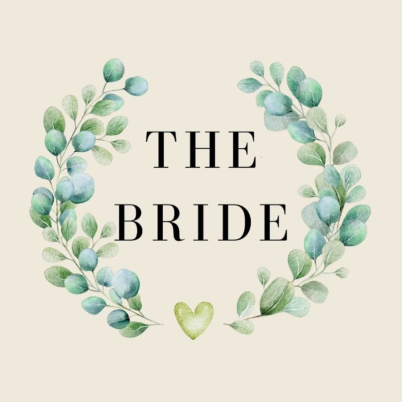 The floral bride - matching tshirt