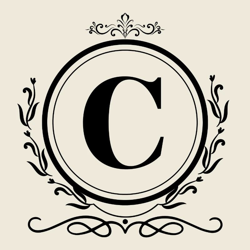 Letter C Decoration