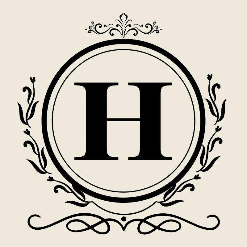 Letter H Decoration