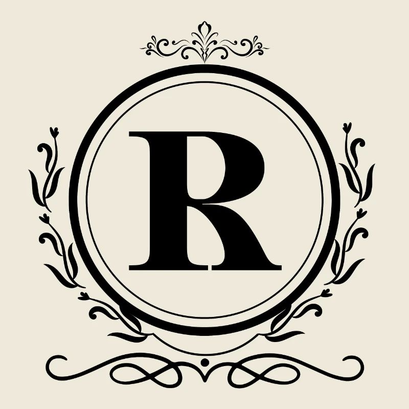 Letter R Decoration