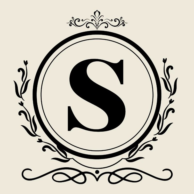 Letter S Decoration