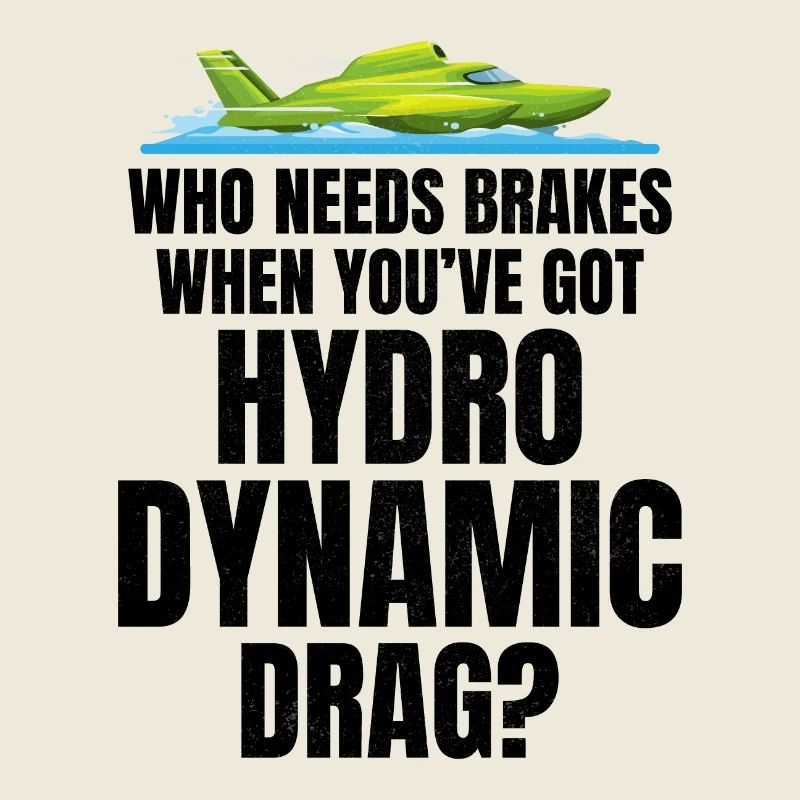 Hydroplane Racing Hydrodynamic Brakes Not Included