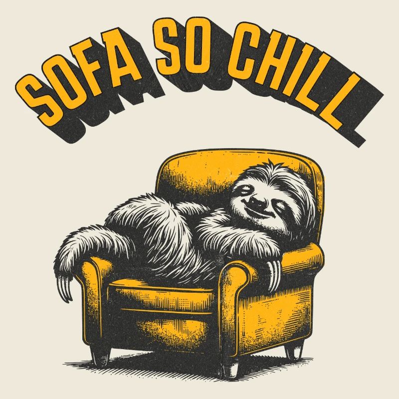 Sofa so Chill Sloth