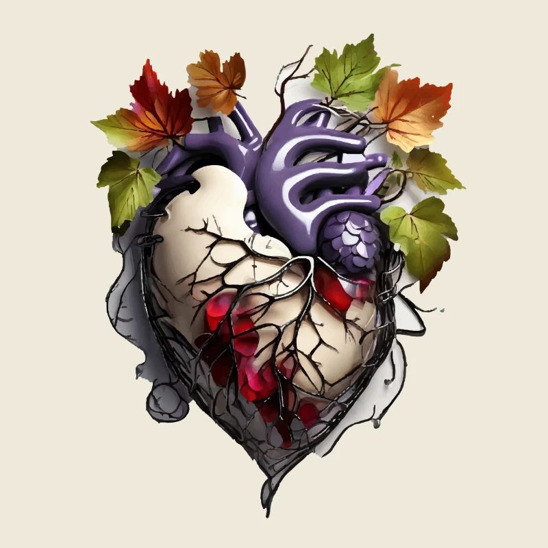 Coeur de raisins