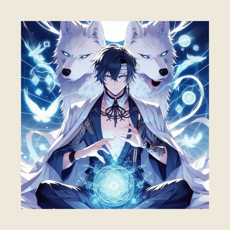 Wolfmann, der Mann mit den Wölfen