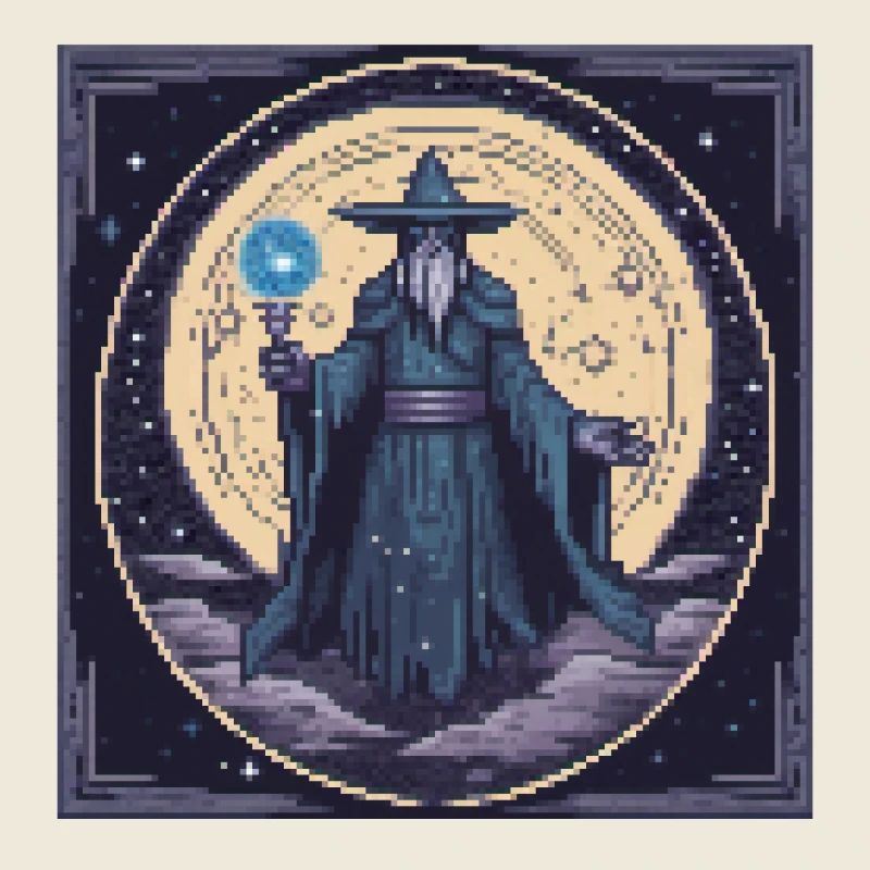 Mystic Pixel Mage
