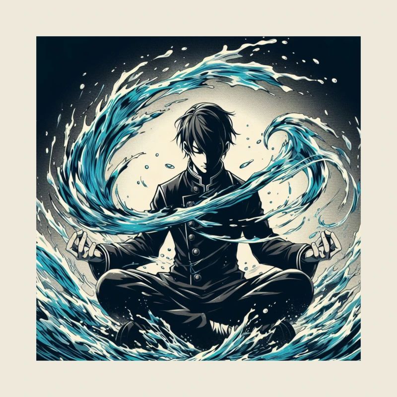 Meditatives Wasser- Element