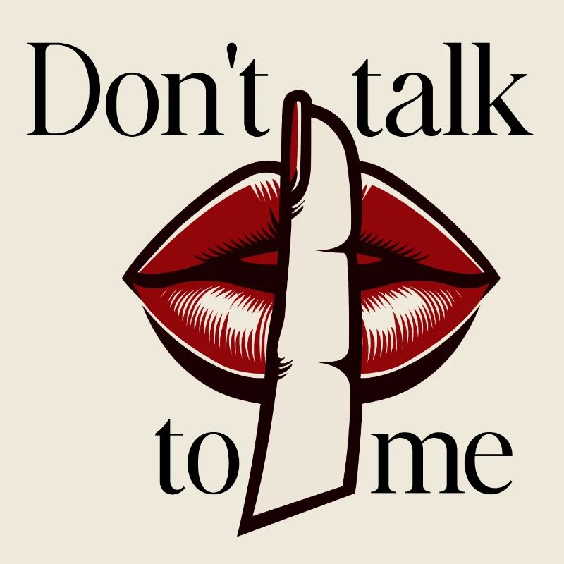 Sprich mich nicht an!