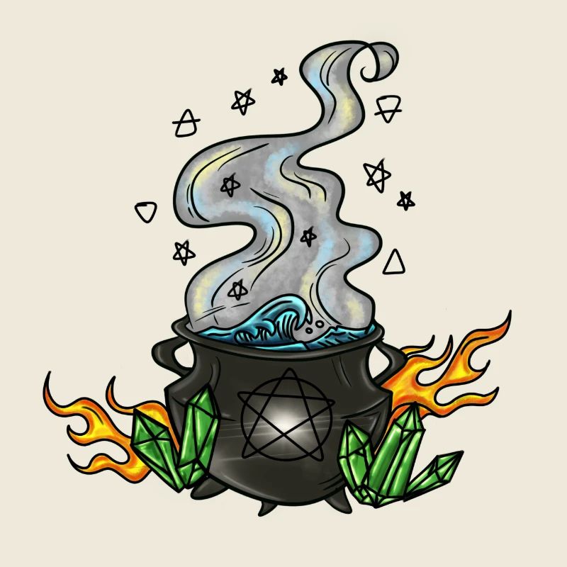 Der vier Elemente Kessel