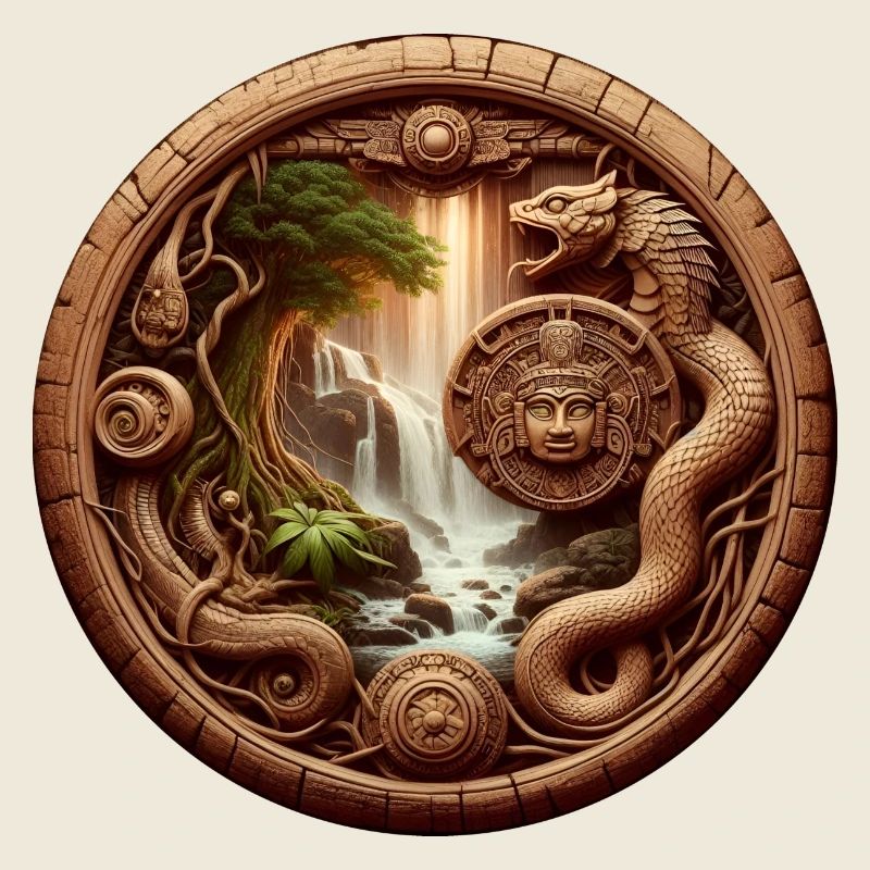 Maya meets China around