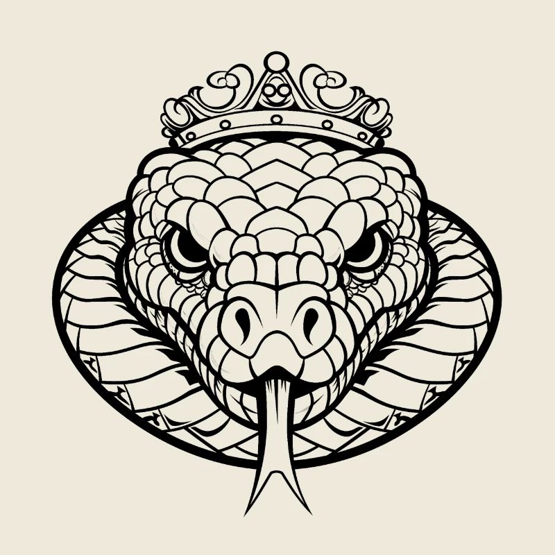Monarque du serpent silencieux