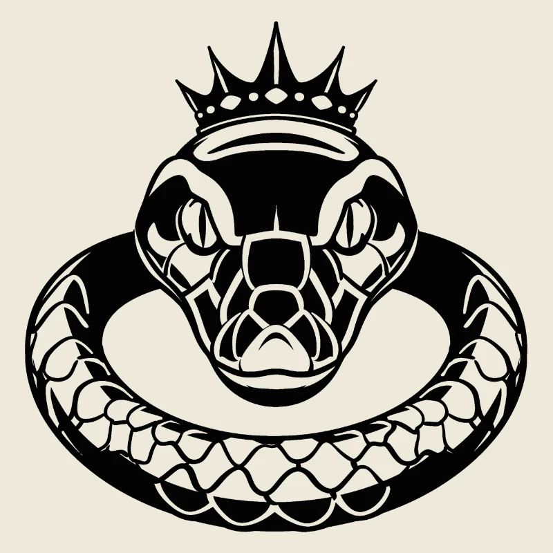 L’élégance du python royal