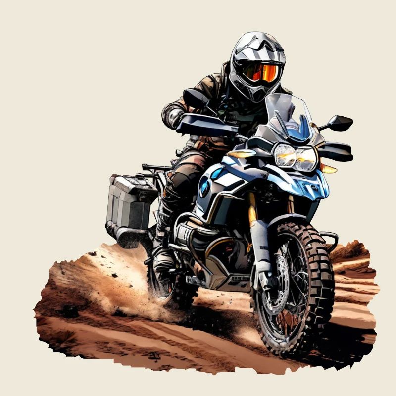 Motorcycle GS off-road