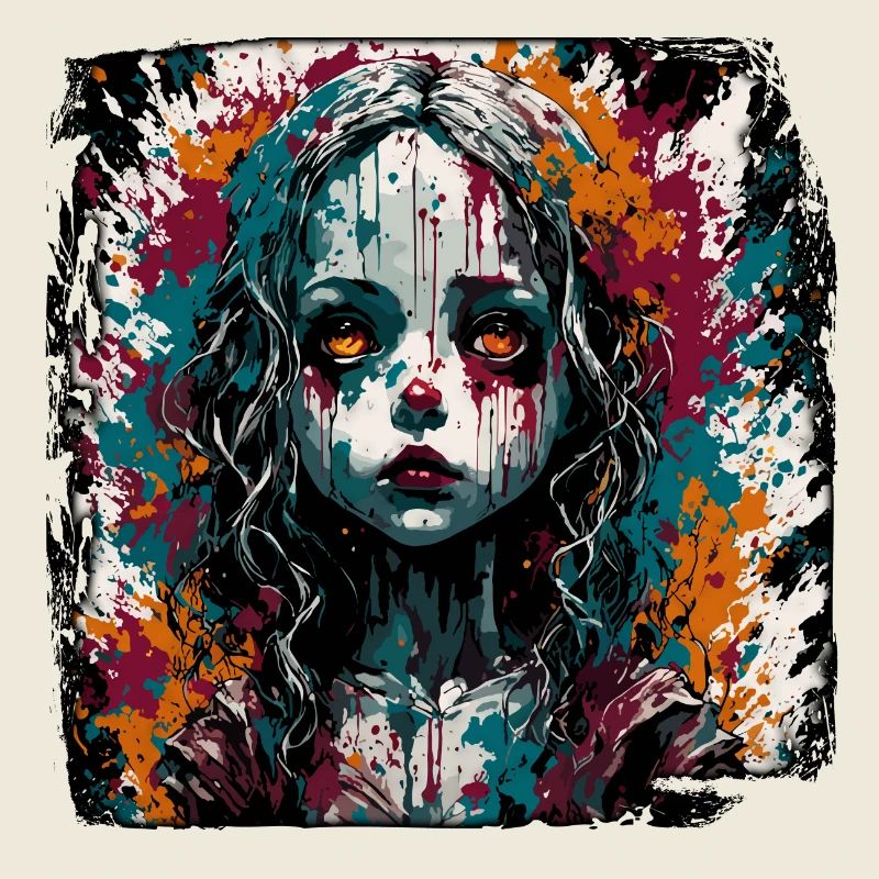 Poupée d’horreur / Halloween / Effrayant / Sombre
