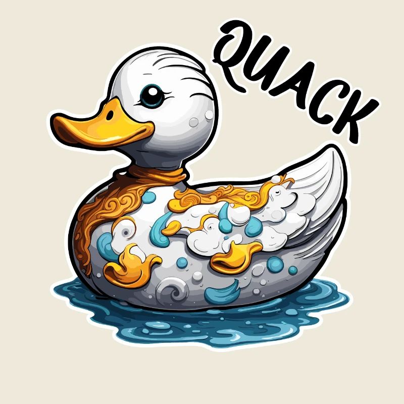 Gummiente / Badeente / Wasser / Badewanne