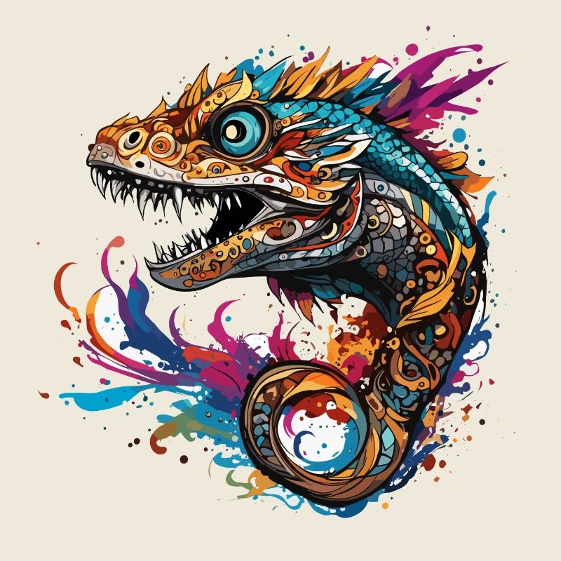 Tatouage / Animal / Art / Cool / Bande dessinée / Serpent