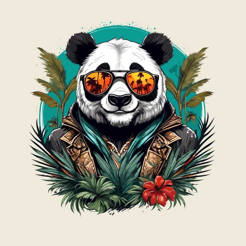 Tattoo / Animal / Art / Cool / Comic / Panda