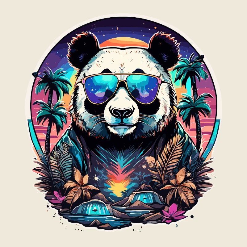 Tattoo / Tier / Kunst / cool / Comic / Panda