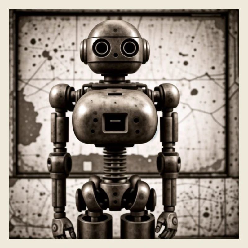 Vintage-Roboter