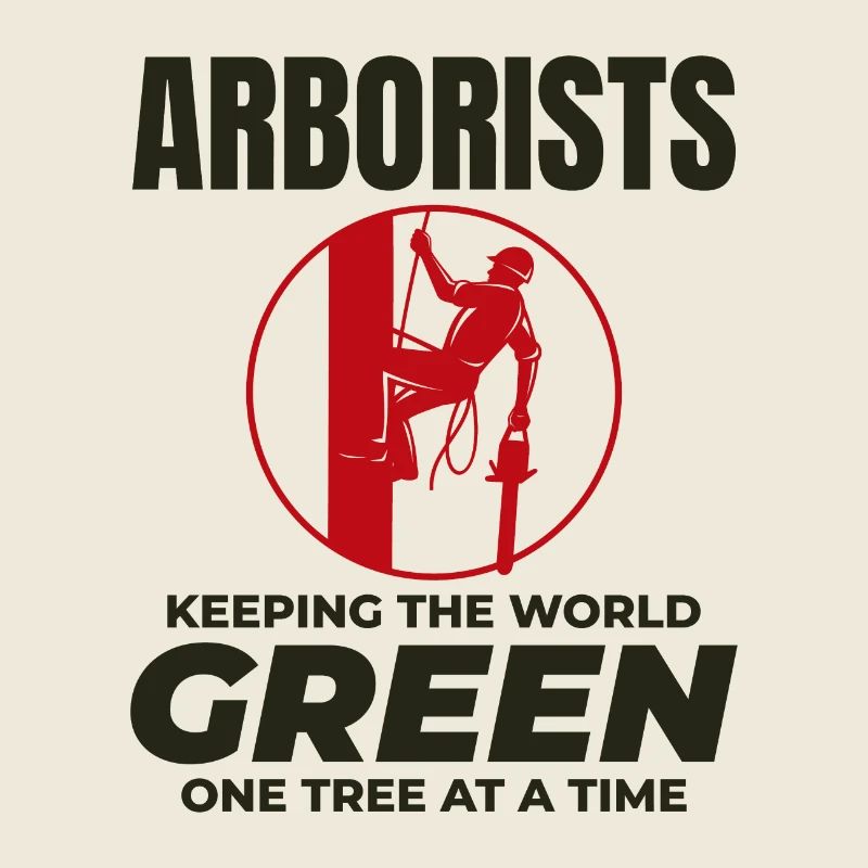 Baumpfleger Baumchirurg Kletterer Klettertrimmer