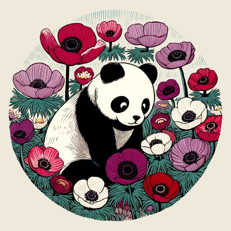 Fleur Panda Ours