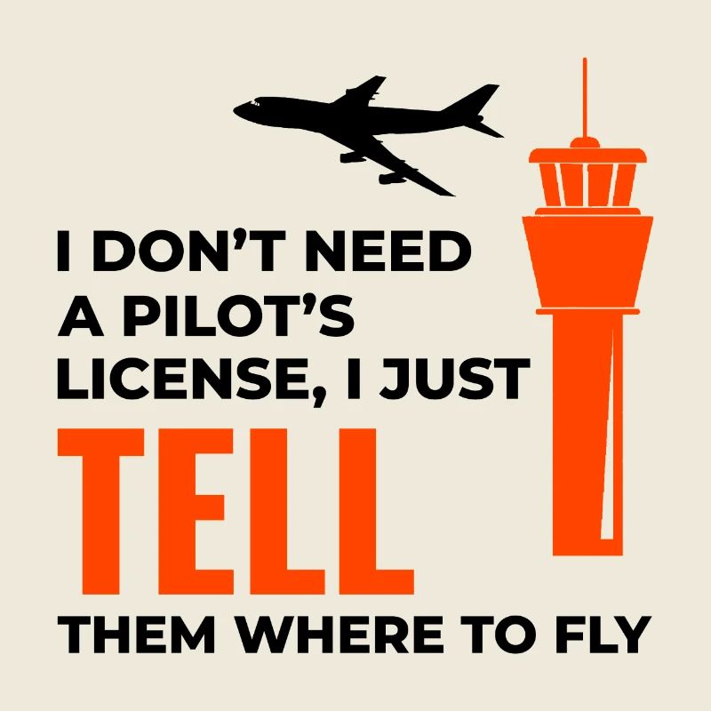 Air Traffic Controller ATC Aviation Humor Airplane