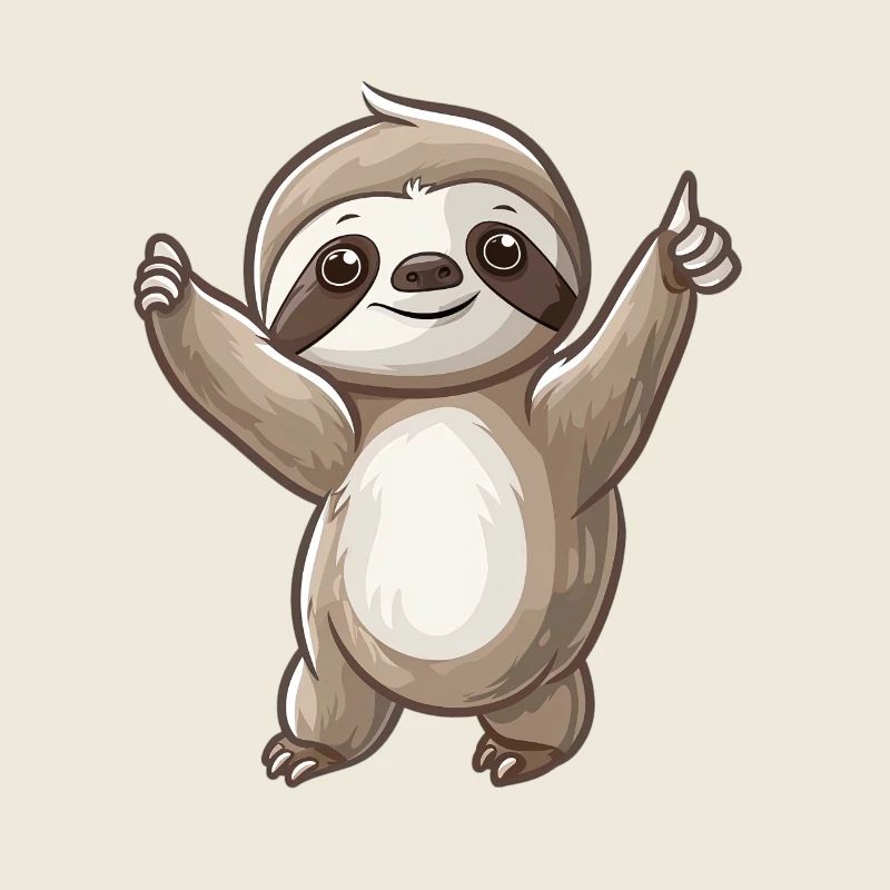 Relaxed Sloth Life Dance