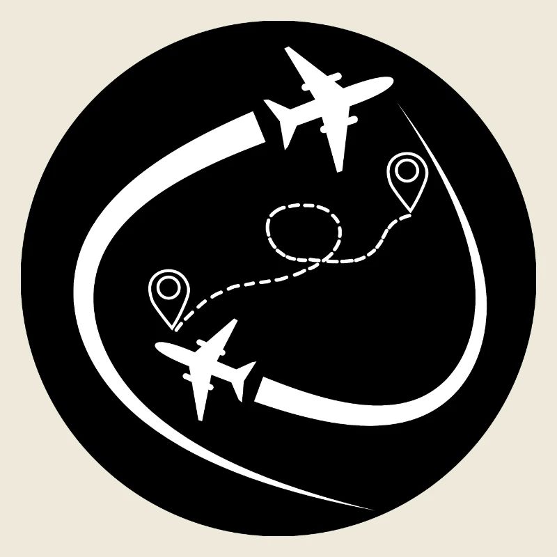 Mit dem Flugzeug von A nach B