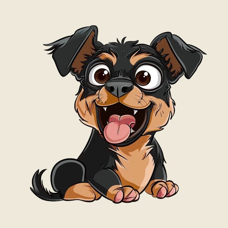 Le look de chiot ludique conquiert les cœurs