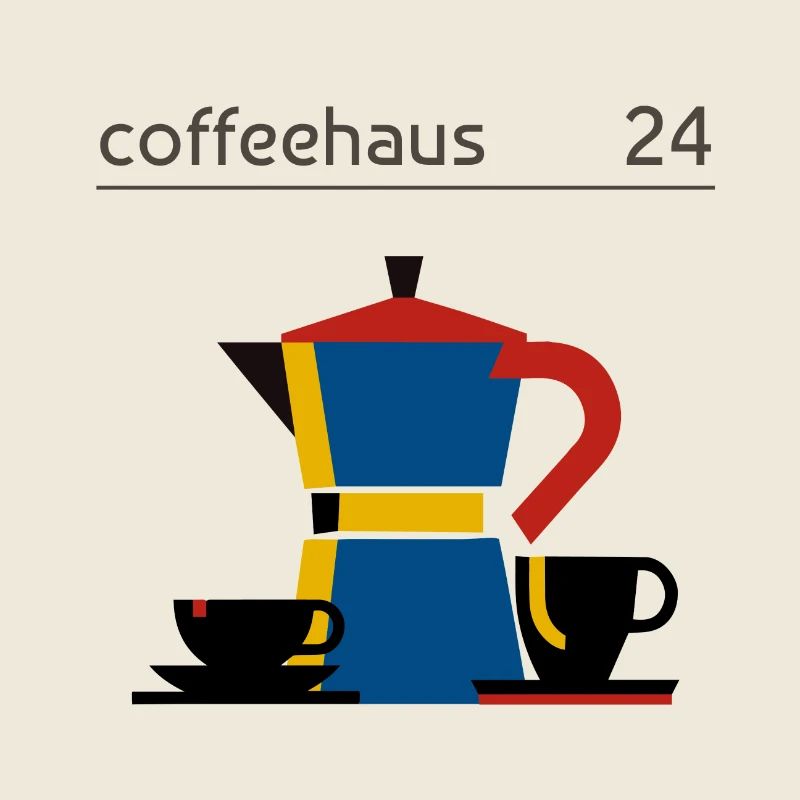bauhaus minimalismus design bialetti kaffe