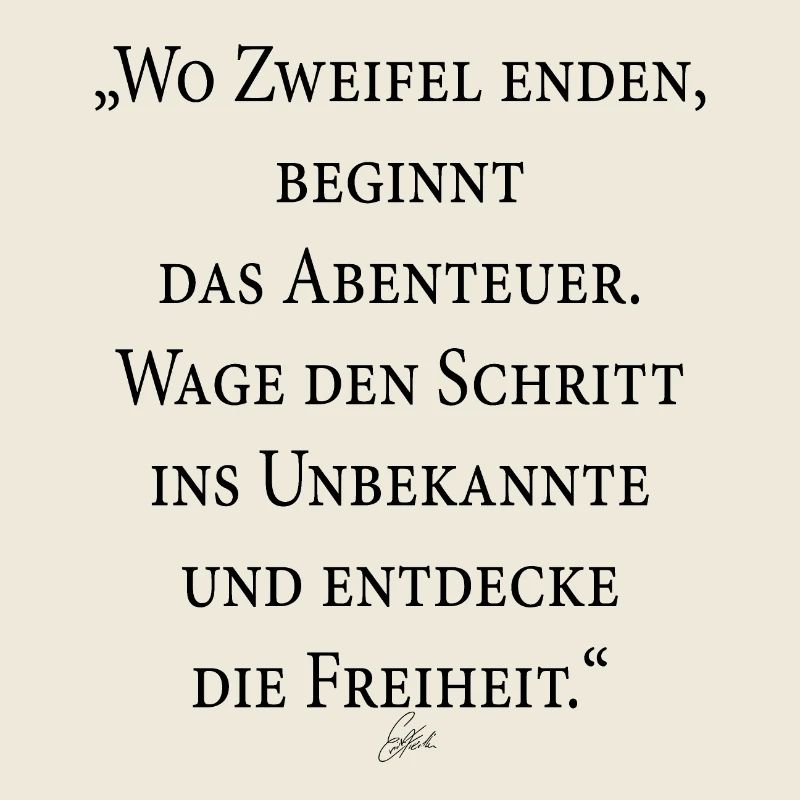 „Wagemutige Freiheit“