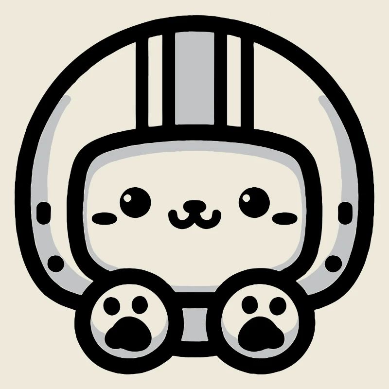 Dog - Biker Helmet
