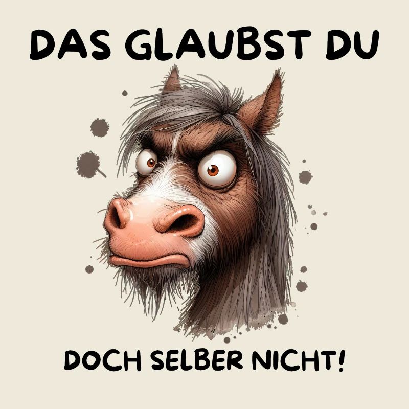 Ungläubiges Pferd