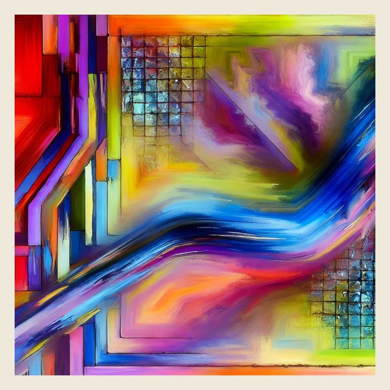 Énergie abstraite - Peinture abstraite