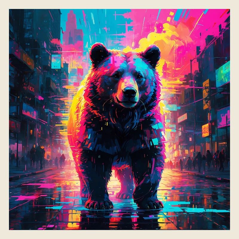 Neon Bär