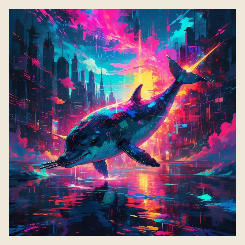 Neon Narwhal