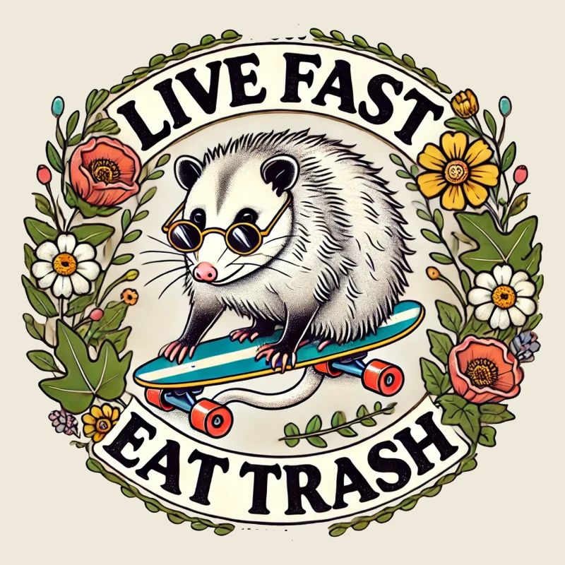 Trash Possum essen
