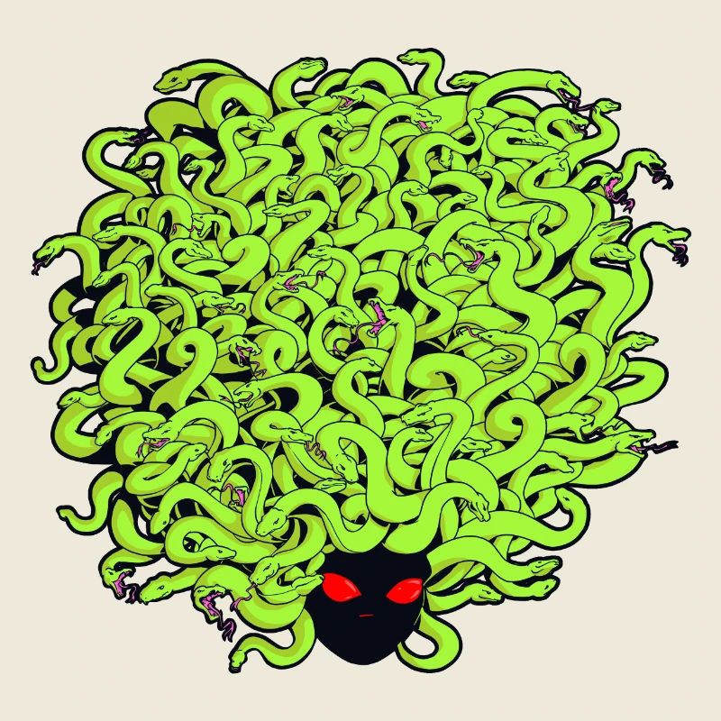 Hairy Medusa 2