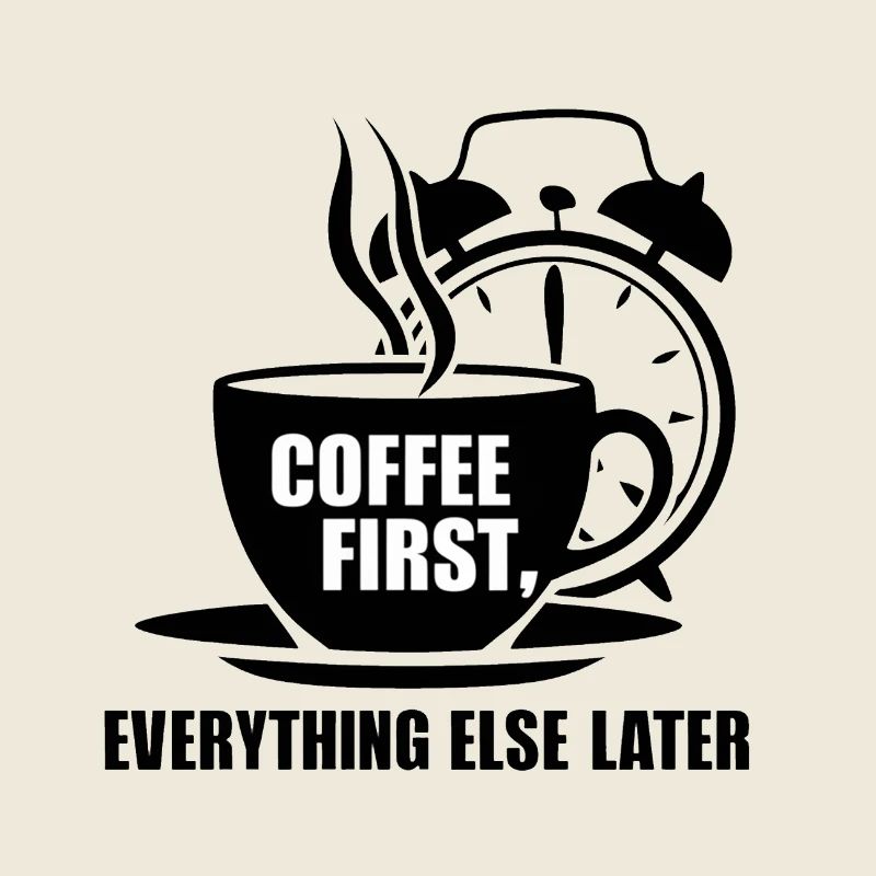 D’abord le café, puis tout le reste